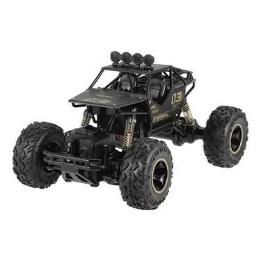 Imagem de  Carro Jipe Carrinho de Controle Remoto Rally Off-Road Tração 4x4 Reca