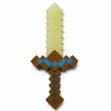 Imagem de Espada Minecraft De Ouro - 36Cm Com Som E Luz Led