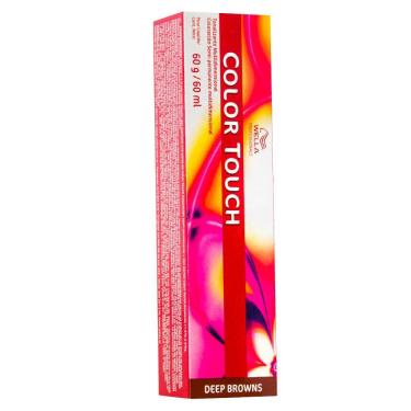 Imagem de Coloração Wella Color Touch Deep Browns Tonalizante 5/71 Castanho Claro Marrom Acinzentado - 60G