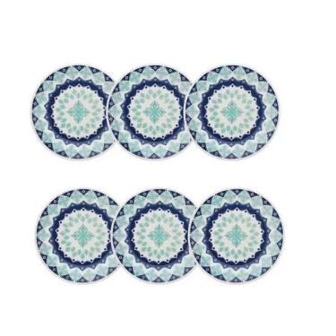 Imagem de Kit 6 Pratos De Sobremesa 19Cm Oxford Donna Lola Pracasa