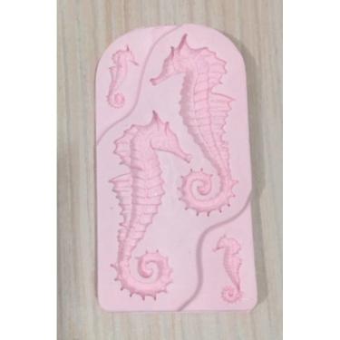 Imagem de Molde De Silicone Cavalo Marinho