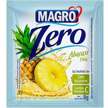 Imagem de Lowçucar Refresco Magro Diet Abacaxi - Sem Açúcar - 15 sachês