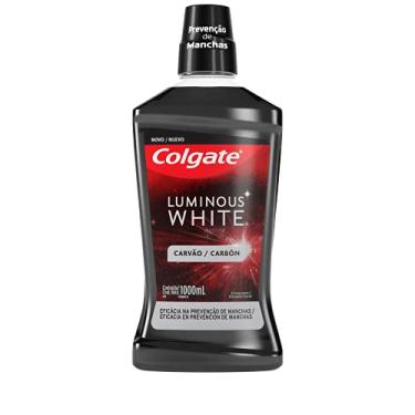 Imagem de Enxaguante Bucal para Clareamento Colgate Luminous White Carvão 1000ml, Colgate