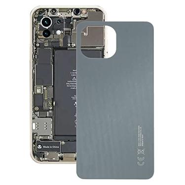 Imagem de HONGYAN Peças de substituição de telefone celular Tampa traseira da bateria original para Xiaomi Mi 11 Lite 4G M2101K9AG Acessórios telefônicos