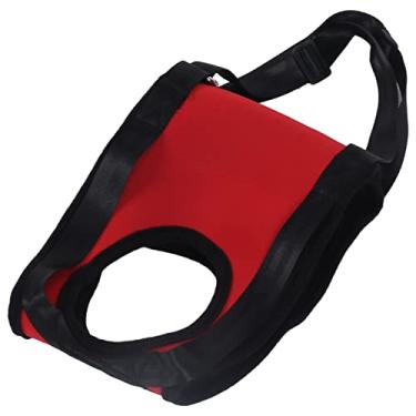 Imagem de Arnês de perna frontal para cães, suporte portátil para levantar o quadril, auxílio canino para artrite para idosos feridos, animais de estimação e cães para reabilitação da perna traseira
