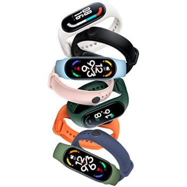 Imagem de Pulseira para Mi Band 7 Xiaomi Kit com 8 unidades + Película