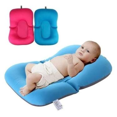 Imagem de Importway Almofada De Banho Macia Para Bebês Segurança E Conforto Bw07
