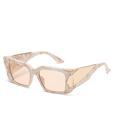 Imagem de Óculos de sol quadrados elegantes, óculos de sol femininos personalizados, óculos de sol com barra de metal, óculos de sol da moda, 3, tamanho único