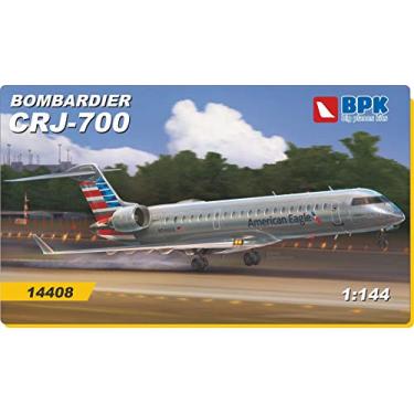 Imagem de Big Planes Kits BPK 14408 - Bombardier CRJ-700 American Eagle Company 1/144 Scale Model kit