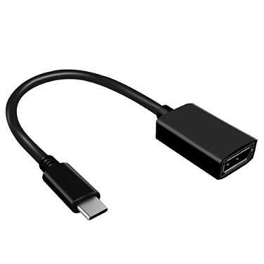 Imagem de Adaptador de tela USB C para DisplayPort (4K60Hz), cabo conversor AV adaptador USB C portátil para MacBook Pro, MacBook Air, iPad Pro, Pixelbook, XPS, Galaxy e mais