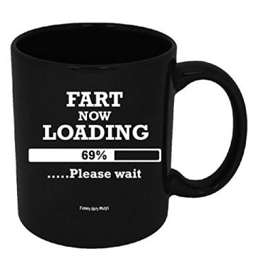 Imagem de Canecas de café engraçadas da Funny Guy Mugs, Fart Now Loading, 11 Ounce, 1