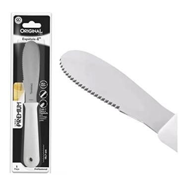 Imagem de Espátula em Aço Inox com Cabo em PP 4" 10,2cm Linha Premium SL0354