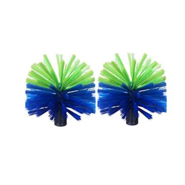 Imagem de 2 Limpa Teto Nylon Rosqueável – Escova de Limpeza Multiuso Para Teto, Parede e Cantos Altos Leve, Resistente, Compacta e Prática – Sem Cabo – Ideal Para Casa e Escritório