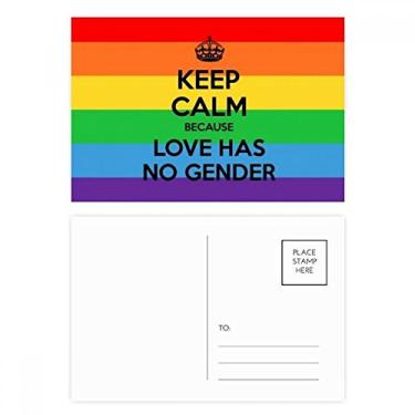 Imagem de Conjunto de cartão postal LGBT para gays e lésbicas transgêneros bissexuais LGBT de aniversário, cartão de agradecimento