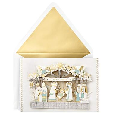 Imagem de Hallmark Cartão de Natal religioso icônico (cenário de Natal)