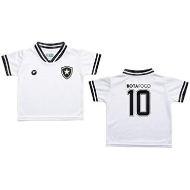 Imagem de Camiseta Bebê Botafogo Branca - Torcida Baby