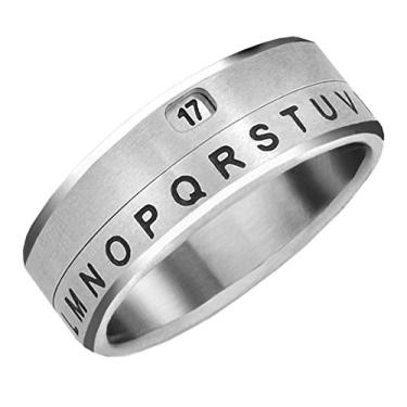 Imagem de Anel Decodificador Retroworks com Janela Secreta, Prata, Size 10