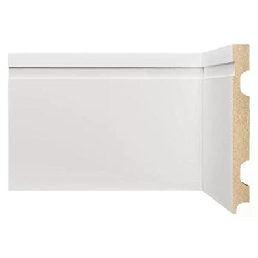 Imagem de Rodapé Mdf 1502 Moldufama 2,4 m - Branco