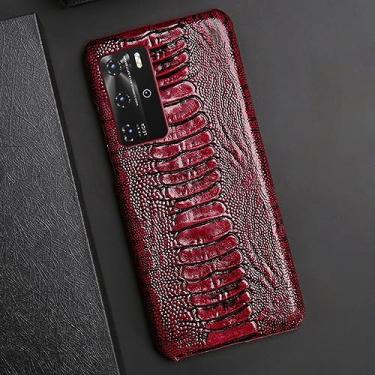 Imagem de para Huawei P40 Pro Lite P30 Mate 30 for Honor 30i V30 30S Nova 5T Case Texture Capa dura à prova de choque, Wine, For Honor 30
