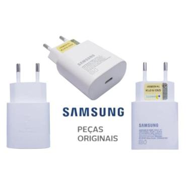 Imagem de Carregador Samsung Super Rápido 25W Branco Galaxy S21/S21 Ultra Cod. G
