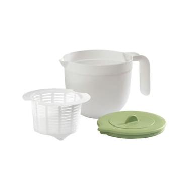 Imagem de Preparador de Queijos Ghidini Vera em Plástico - Branco/Verde