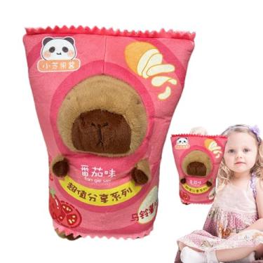 Imagem de Bolsa Chip, Bolsa Chip de Batata,Saco Fofo Capivara Formato Batata Chips | Decoração para casa, presentes de capivara para crianças e adultos, bolsa, bolsa de Shakven