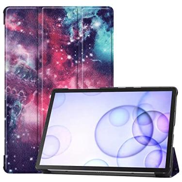 Imagem de ZZOUGYY Capa de tablet para Samsung Galaxy Tab S6 10.5 T860 T865 T867 (versão 2019), capa de couro ultrafina com suporte para Galaxy Tab S6 2019 SM-T860 SM-T865 SM-T867 10,5 polegadas (KST-Galaxy)