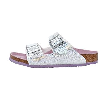Imagem de Birkenstock Sandálias Arizona Infantis, Disco de microfibra, 2-2.5 Narrow Little Kid