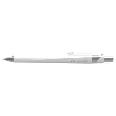 Imagem de CIS MINT Lapiseira Escolar - 0.7mm - Branca - Blister com 1 unidade + Grafite