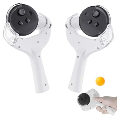 Imagem de Adaptador de alça para remo de tênis de mesa VR para controladores Oculus/Meta Quest 3 Adaptador de remo VR Ping-Pong para jogo VR de tênis de mesa onze, tornando a experiência VR mais realista/834