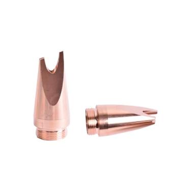 Imagem de Startnow 5 peças/lote bocal de cabeça de soldagem a laser bicos de solda de cobre para CQWY peças de máquina de solda manual a laser (OSPRI-T(alimentação de fio), 5 peças/lote)