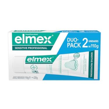 Imagem de Elmex Creme Dental Sensitive Professional Duo-Pack 110g (2x110g)