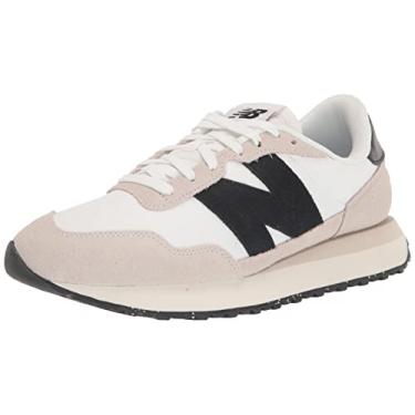 Imagem de New Balance Tênis masculino 237 V1, Sal marinho/branco/preto, 17