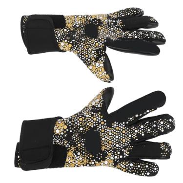 Imagem de Luvas de Goleiro para Jovens Adultos, Aderência Forte para As Defesas Mais Difíceis Com Proteção para Os Dedos, Luvas de Goleiro de Futebol Antiderrapantes Usam Luvas de Goleiro