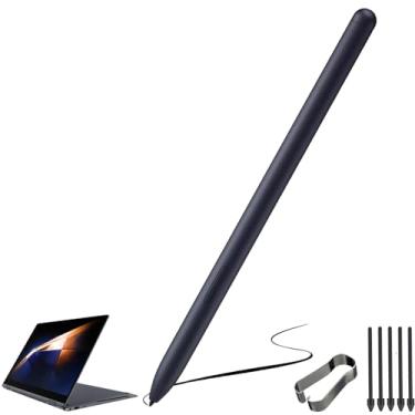 Imagem de Caneta de substituição para Galaxy Book4 360 / Book4 Pro 360 S para caneta Samsung Galaxy Book4 360, caneta Stylus Book4 Pro 360 (sem Bluetooth) + 5 pontas/pontas para NP960XGK-KG1US, NP940XGK-KG1US