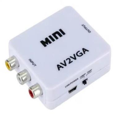 Imagem de Conversor tv pc av rca para vga - Eletronica Castro