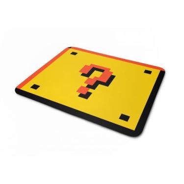 Imagem de Mouse pad Gamer Tijolo Mario Bross - Starnerd