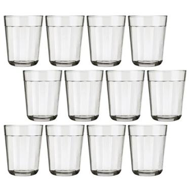 Imagem de Mini Copos Americano de Vidro Dose Cachaça Shot Tequila 12Un - NADIR F