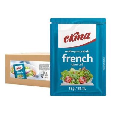 Imagem de Molho Para Salada French Sachê 42X18G - Ekma