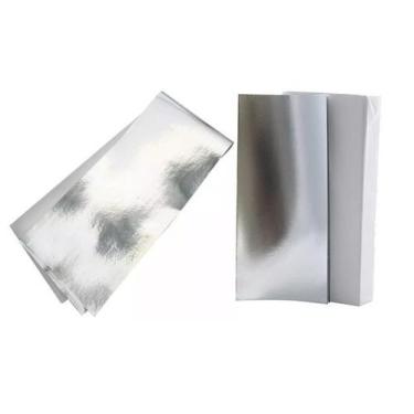 Imagem de Papel Laminado Para Mechas 1kg (11x50cm) + 1kg (11x25) - SOS Beleza Br