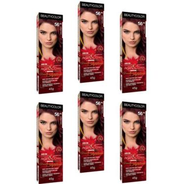 Imagem de Beauty Color Tintura 76.44 RUIVO ABSOLUTO TESTE 45gr (06 Unidades) Cor