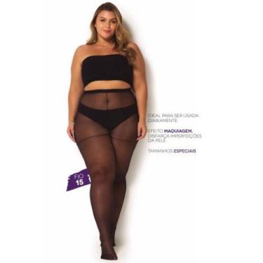 Imagem de KIT 2 Meias Calça Fio 15 Especial - TRIFIL, 2 preto es, ES
