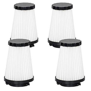 Imagem de HIFROM Filtro de aspirador HEPA para aspirador Dirt Devil F2 compatível com modelos M08245 M084100 M084600 M08245X M084610RED M084650RED SD20505 R084600 Peça # 3SFA11500X 3-F5A111500X 5-00X (4 peças)