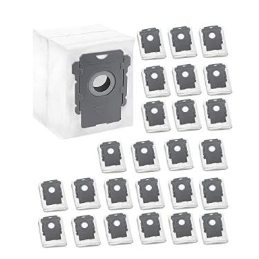 Imagem de 25 pacotes de sacos a vácuo para Roomba, I e S Series Clean Base, saco automático de eliminação de sujeira, para iRobot i7, i7+, i7 Plus, i8, i8+, i3, i3+, i4, i4+, i6, i6+, j7, j7+, s9, s9+, s9 Plus