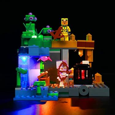 Imagem de Hilighting Upgraded Light Kit for Lego Minecraft The Skeleton Dungeon Set, Compatible with Lego 21189 (Model Not Included)