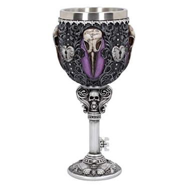 Imagem de Nemesis Now B4725P9 Cálice Edgar's Raven 18 cm, resina com aço inoxidável