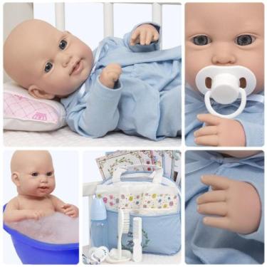 Imagem de Bebe Reborn Realista Menino Luca Pagão Itens Envio Imediato - Cegonha 
