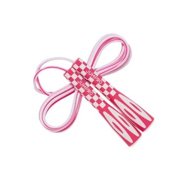 Imagem de KSY JUMP ROPE - Corda de Pular para Crianças - Leve, Ajustável, Sem Emaranhados, Corda de Pular Longa para Cardio, Boxe, Crossfit - Meninos e Meninas de 6 a 10 Anos (Rosa de Luxo Infantil)