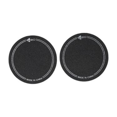 Imagem de rockible 2Pcs Almofadas de Bumbo Acessórios de Percussão Patches para Pele, Pedal Único
