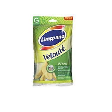 Imagem de Luva Limppano Veloute G Embalagem 1 Par - limpano